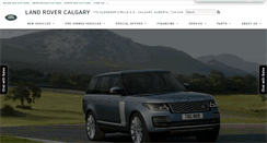 Desktop Screenshot of landrovercalgary.com